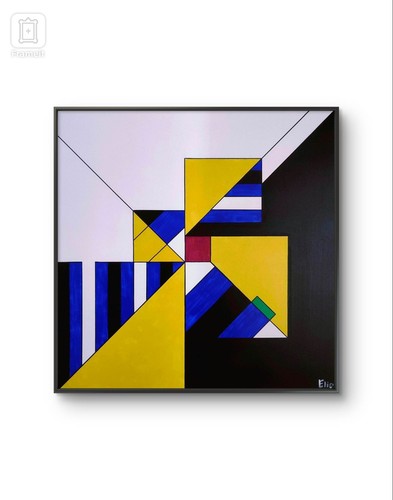 Quadro astratto moderno - quadro,