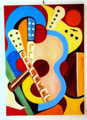 Quadro moderno astratto olio - quadro,