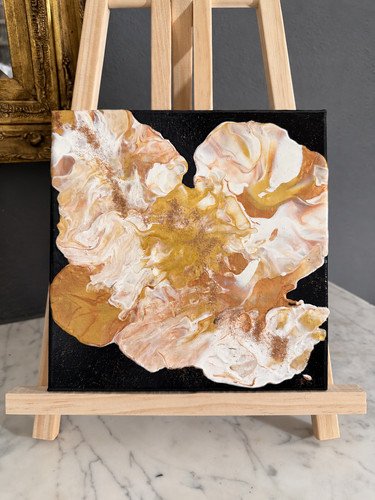 Sbocciare quadro astratto - –,