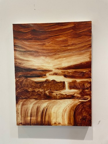 Quadro moderno dipinto mano - moderno,