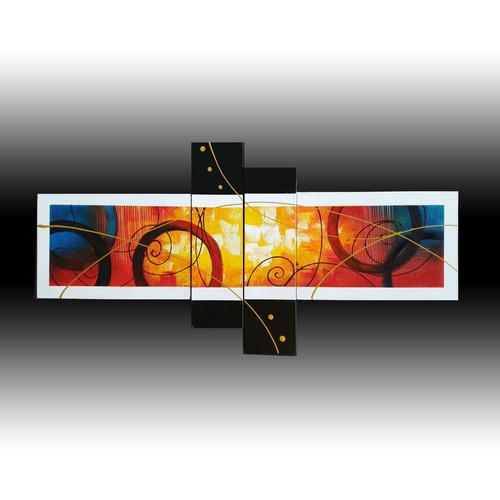 Quadro dipinto mano astratto - quadro,