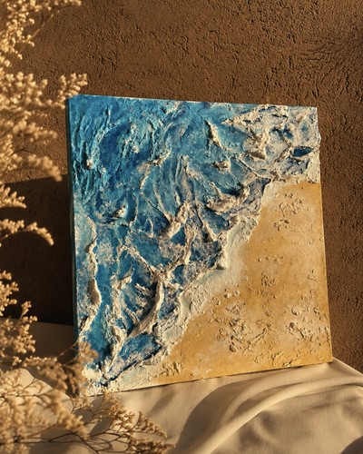 Quadro astratto dipinto - quadro, a