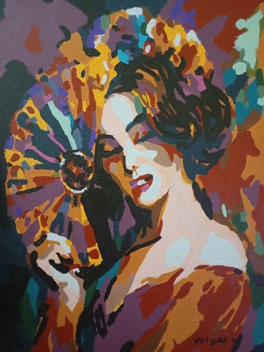 Quadro moderno dipinto mano - moderno,