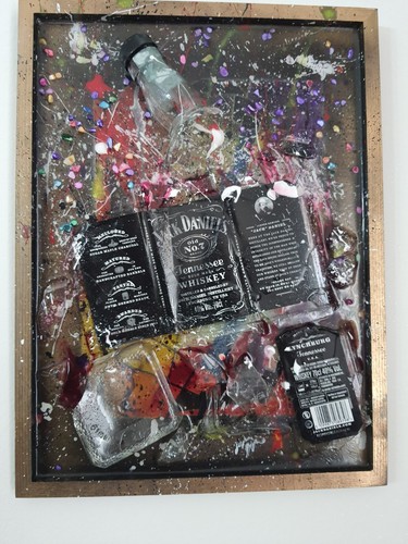 Quadro moderno dipinto - dipinto, mano