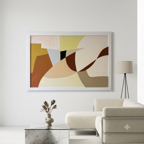 Quadro moderno dipinto mano - quadro,