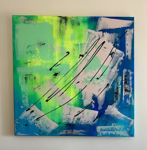 Quadro moderno dipinto - moderno, mano